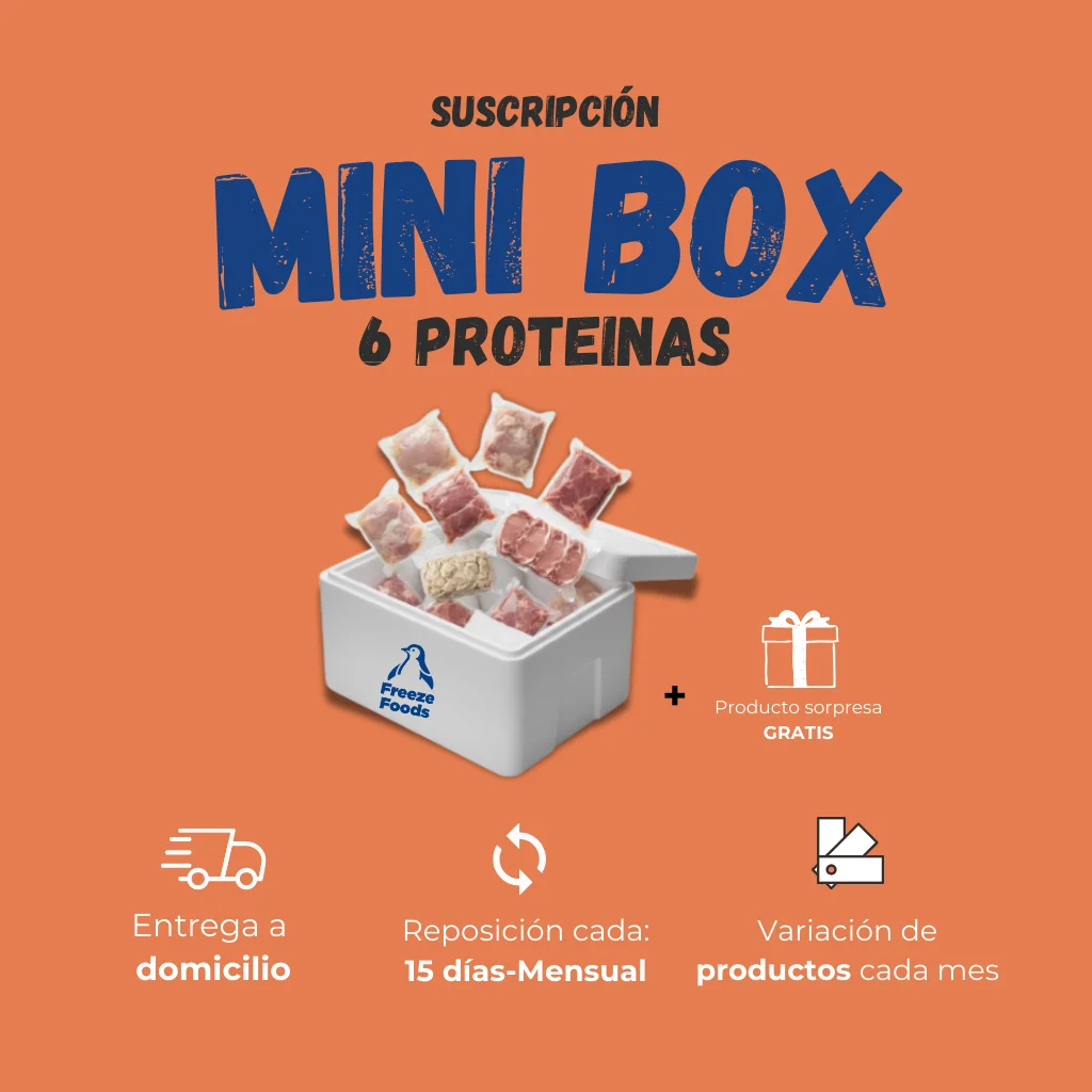 Freeze foods mini box de proteinas animales