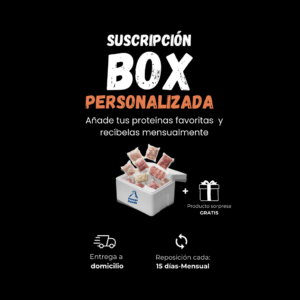 Box personalizable proteinas animales freeze foods