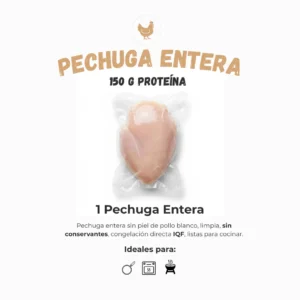 Pechuga entera freeze foods