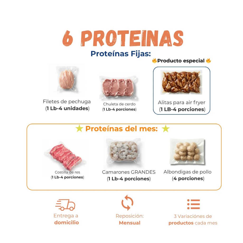 mini box 6 proteinas