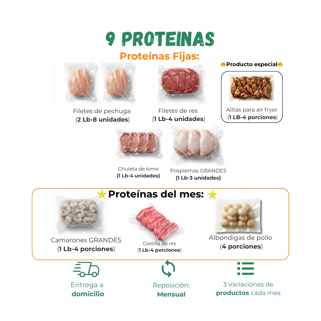 full box 9 proteinas