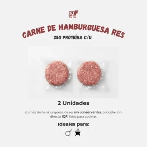 hamburguesa res freeze foods