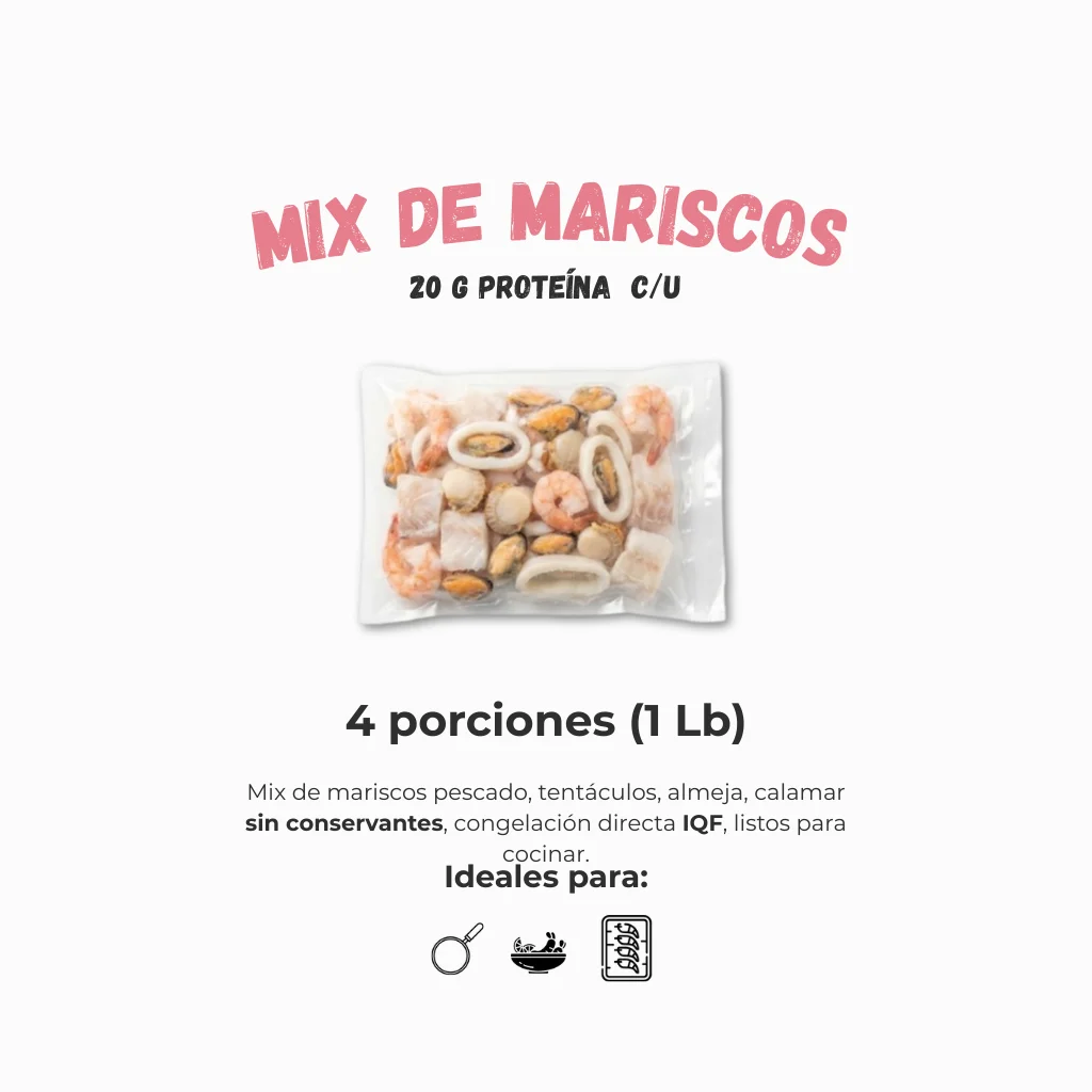 Mix de mariscos freeze foods