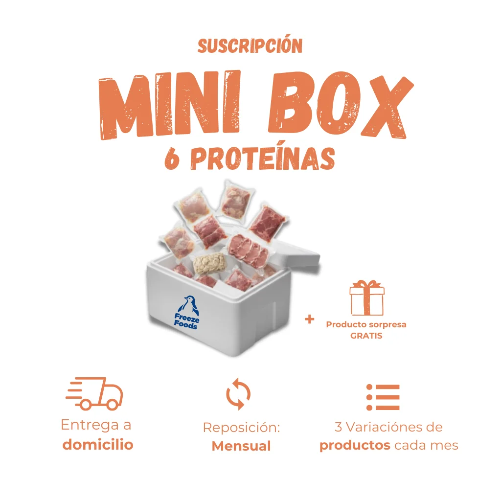 mini box freeze foods suscripción