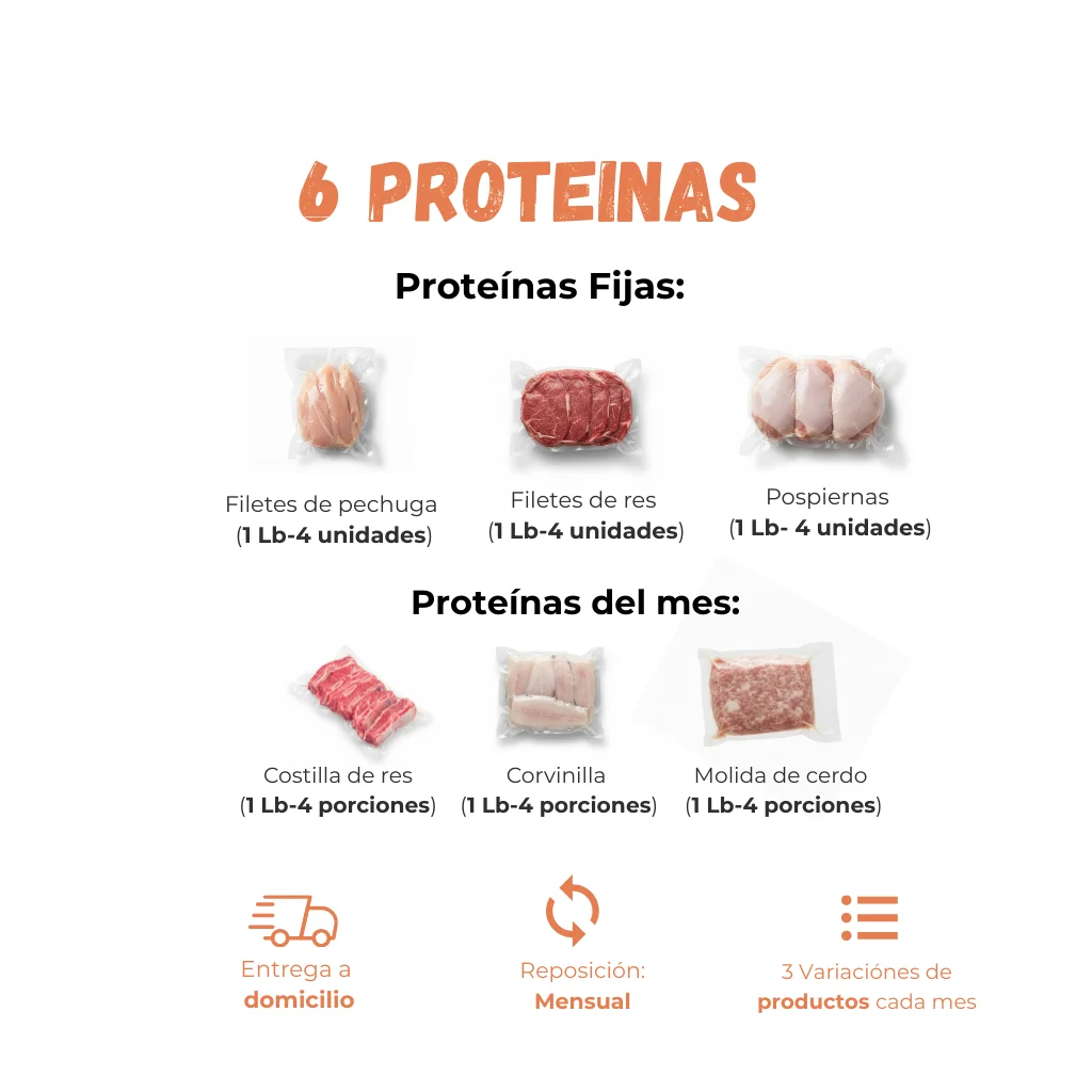 mini box freeze foods suscripción