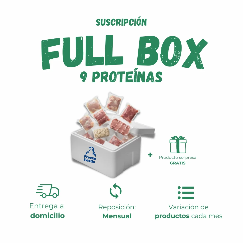 full box freeze foods suscripción