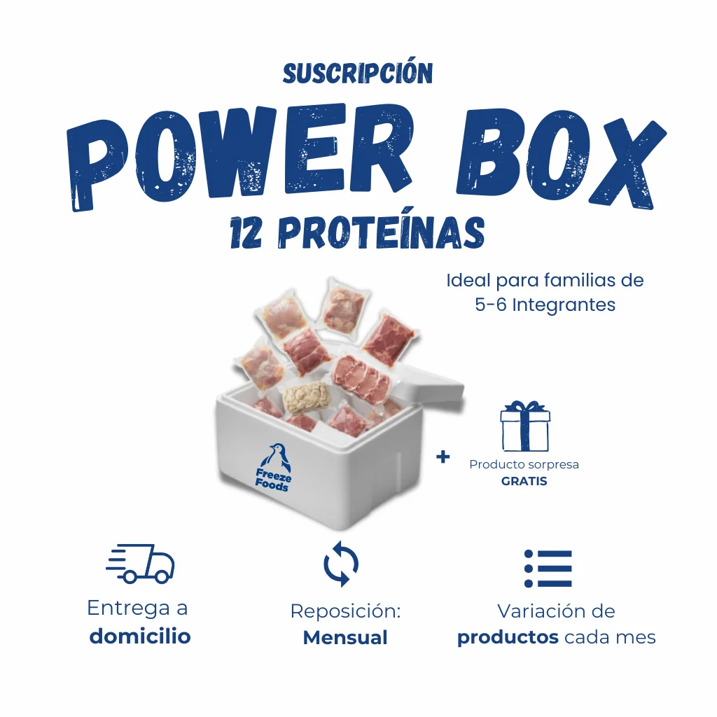 power box freeze foods suscripción