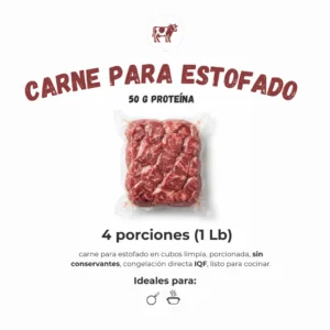 Carne para estofado freeze foods