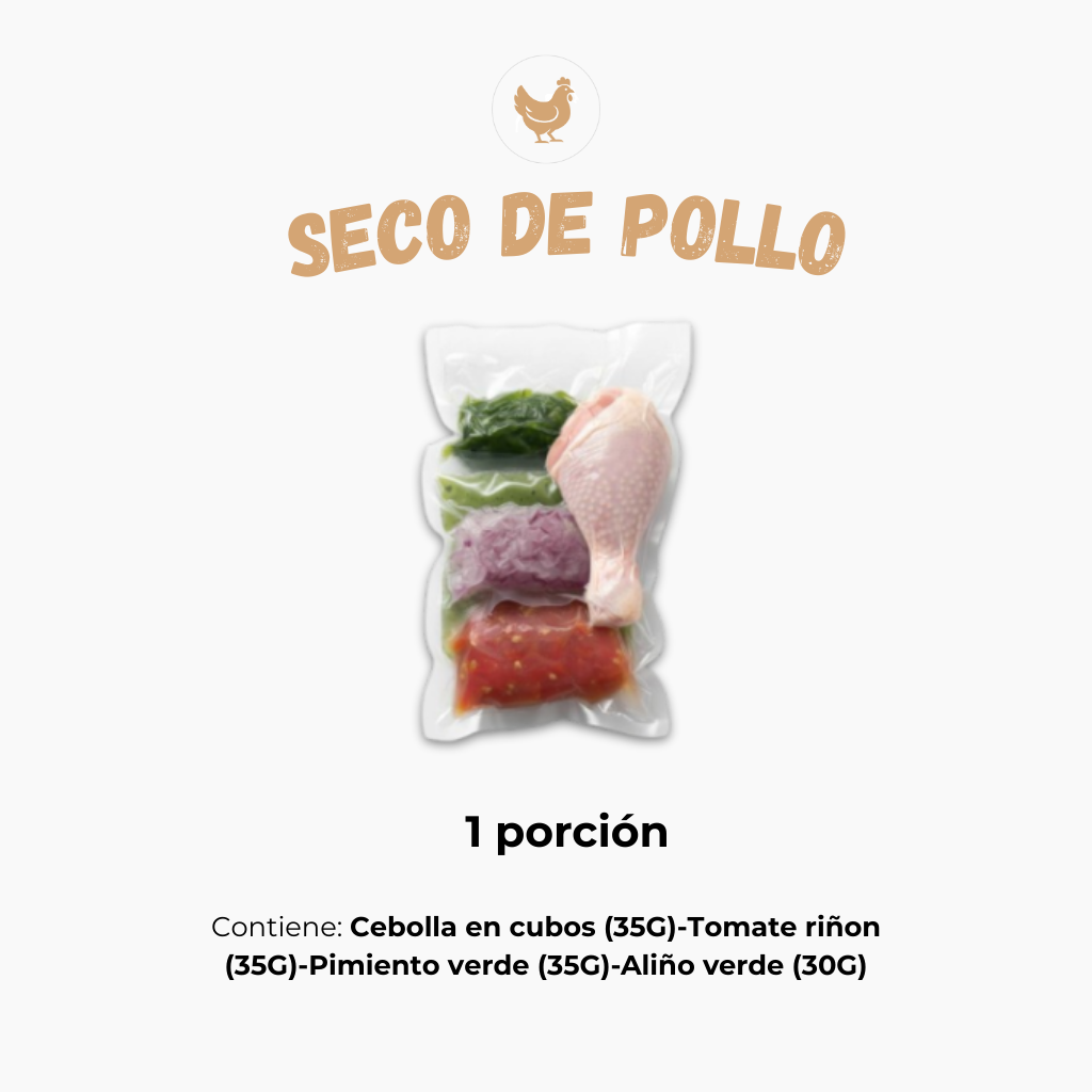 Seco de pollo freeze foods